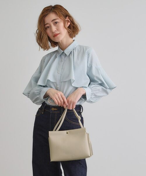 grove / グローブ ショルダーバッグ | 【人間工学・軽量】シンプル3層タッセルショルダー | 詳細1