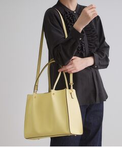 grove / グローブ トートバッグ | 【雑誌掲載】タックハンドルスクエア2WAYトート