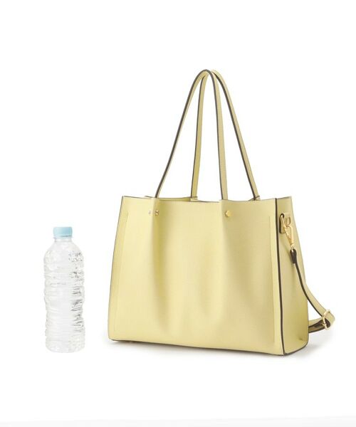 grove / グローブ トートバッグ | 【雑誌掲載】タックハンドルスクエア2WAYトート | 詳細10