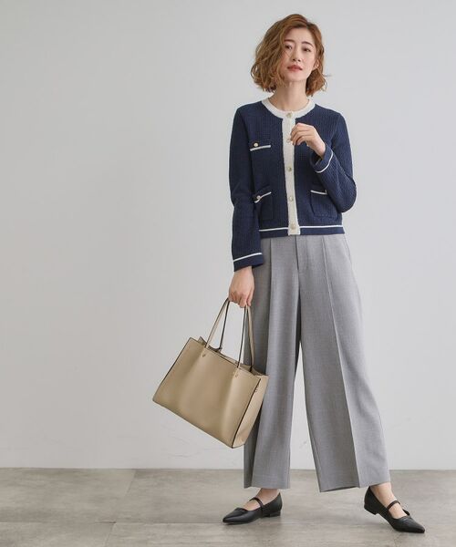 grove / グローブ トートバッグ | 【雑誌掲載】タックハンドルスクエア2WAYトート | 詳細2