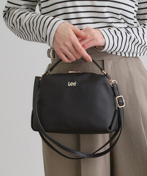 grove / グローブ ショルダーバッグ | 【Lee別注】ダブルハンドル2WAYショルダー(ブラック(019))