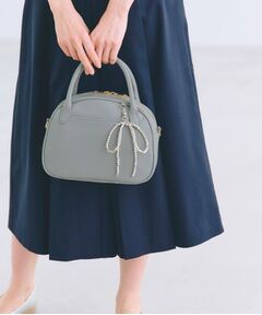 grove / グローブ ボストンバッグ | リボンチャーム2WAYボストン