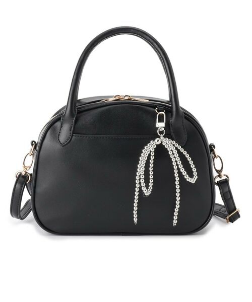 grove / グローブ ボストンバッグ | リボンチャーム2WAYボストン | 詳細11