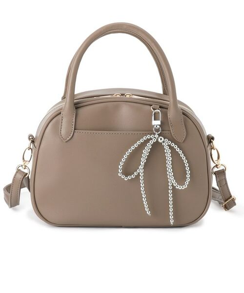 grove / グローブ ボストンバッグ | リボンチャーム2WAYボストン | 詳細13