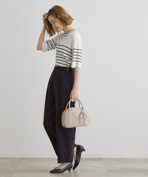 grove / グローブ ボストンバッグ | リボンチャーム2WAYボストン | 詳細4