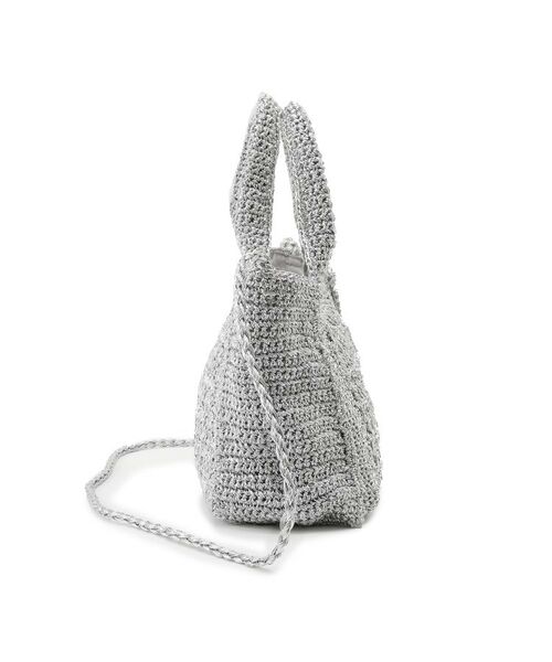 grove / グローブ トートバッグ | 【雑誌掲載】ラメコードスクエア2WAYトート | 詳細10