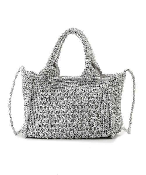 grove / グローブ トートバッグ | 【雑誌掲載】ラメコードスクエア2WAYトート | 詳細11