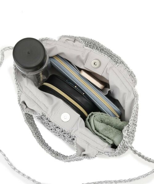 grove / グローブ トートバッグ | 【雑誌掲載】ラメコードスクエア2WAYトート | 詳細15