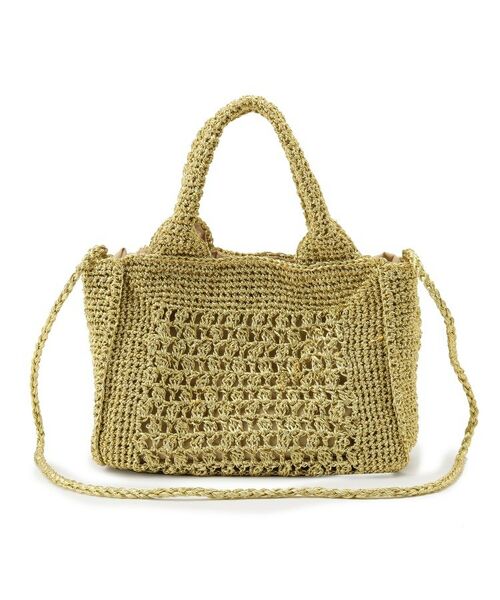 grove / グローブ トートバッグ | 【雑誌掲載】ラメコードスクエア2WAYトート | 詳細8