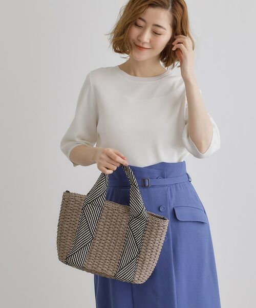 grove / グローブ トートバッグ | ペーパー巾着コードラメ2WAYトート | 詳細3