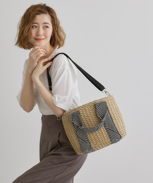 grove / グローブ トートバッグ | ペーパー巾着コードラメ2WAYトート | 詳細6