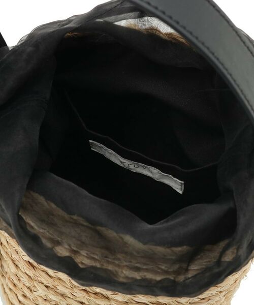 grove / グローブ ショルダーバッグ | ラフィアバケツタッセル巾着ショルダー | 詳細14