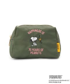 grove / グローブ ポーチ | 【PEANUTS75th】ナイロン刺繍ポーチ