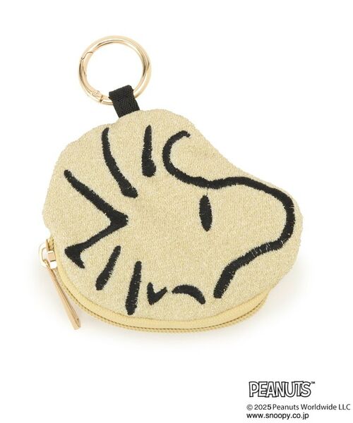grove/グローブ 【PEANUTS75th】フェイスチャームポーチ イエロー(031) 00 grove/グローブ 【PEANUTS75th】フェイスチャームポーチ イエロー(031) 00