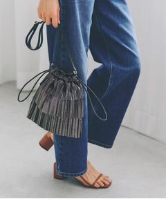 grove / グローブ ショルダーバッグ | ラメプリーツティアードミニショルダー