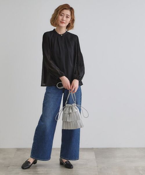 grove / グローブ ショルダーバッグ | ラメプリーツティアードミニショルダー | 詳細2