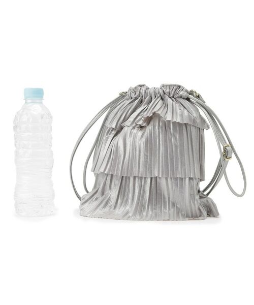 grove / グローブ ショルダーバッグ | ラメプリーツティアードミニショルダー | 詳細8