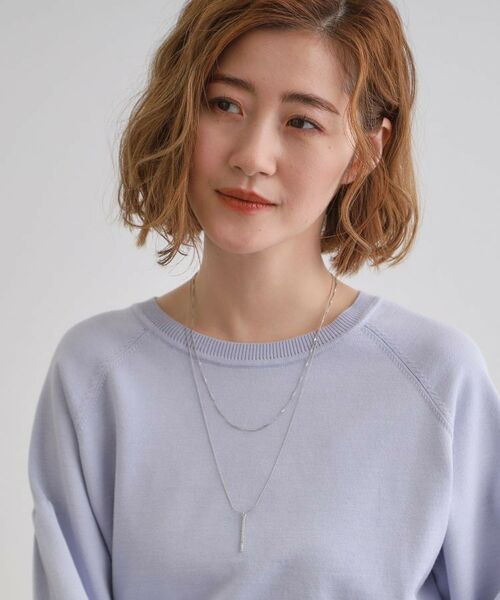 grove / グローブ ネックレス・ペンダント・チョーカー | ビジューバー2連ネックレス | 詳細5