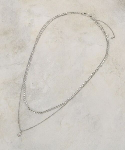 grove / グローブ ネックレス・ペンダント・チョーカー | ミニコイン2連チェーンネックレス | 詳細2