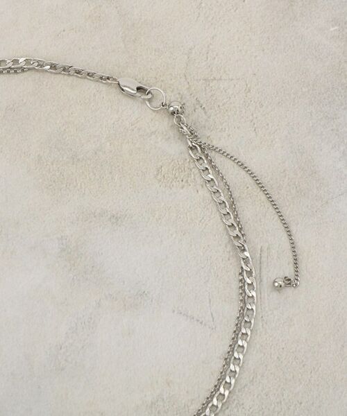 grove / グローブ ネックレス・ペンダント・チョーカー | ミニコイン2連チェーンネックレス | 詳細3