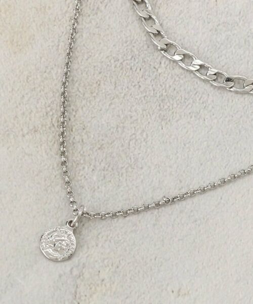 grove / グローブ ネックレス・ペンダント・チョーカー | ミニコイン2連チェーンネックレス | 詳細4