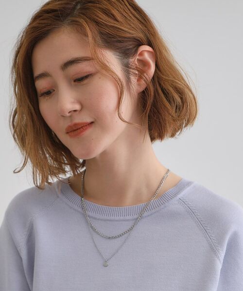 grove / グローブ ネックレス・ペンダント・チョーカー | ミニコイン2連チェーンネックレス | 詳細6