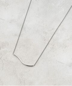 grove / グローブ ネックレス・ペンダント・チョーカー | 【ステンレス】ニュアンスメタルバーネックレス