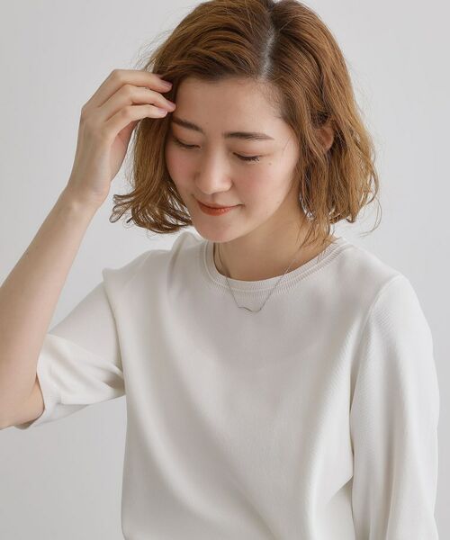 grove / グローブ ネックレス・ペンダント・チョーカー | 【ステンレス】ニュアンスメタルバーネックレス | 詳細5