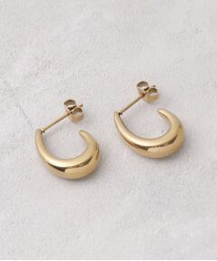 grove / グローブ ピアス・イヤリング | 【ステンレス】メタルオーバルピアス