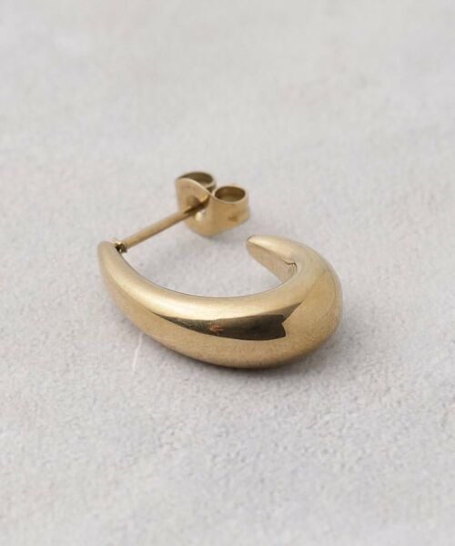 grove / グローブ ピアス・イヤリング | 【ステンレス】メタルオーバルピアス | 詳細2