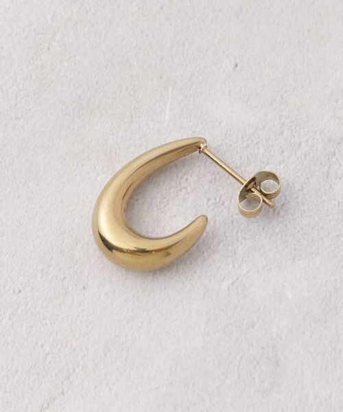 grove / グローブ ピアス・イヤリング | 【ステンレス】メタルオーバルピアス | 詳細3