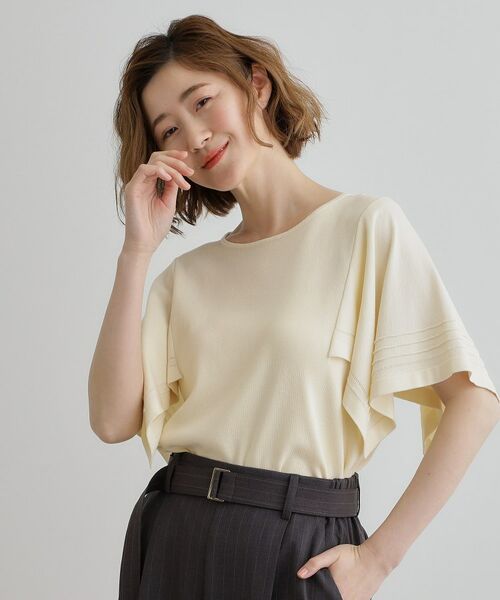 grove / グローブ ニット・セーター | ハンカチスリーブニットプルオーバー | 詳細1