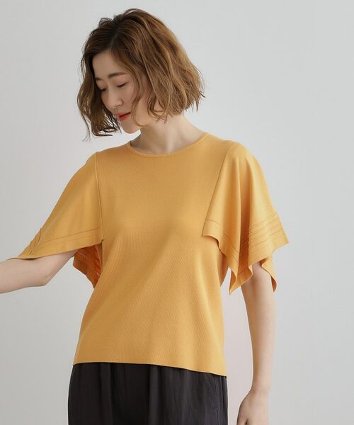 grove / グローブ ニット・セーター | ハンカチスリーブニットプルオーバー | 詳細10