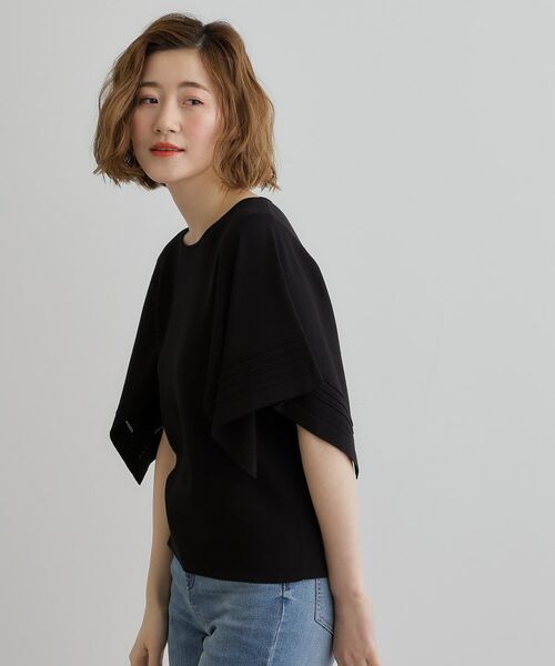 grove / グローブ ニット・セーター | ハンカチスリーブニットプルオーバー | 詳細7