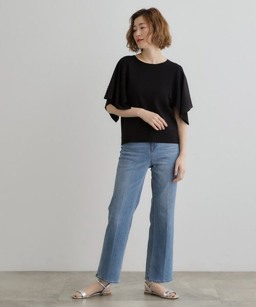 grove / グローブ ニット・セーター | ハンカチスリーブニットプルオーバー | 詳細8