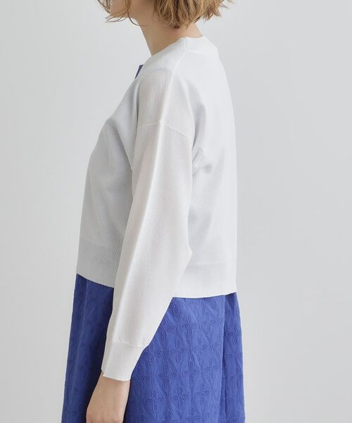grove / グローブ カーディガン・ボレロ | 【洗える】シアーニットジップカーディガン | 詳細15