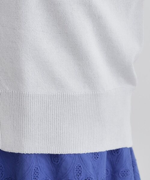 grove / グローブ カーディガン・ボレロ | 【洗える】シアーニットジップカーディガン | 詳細19