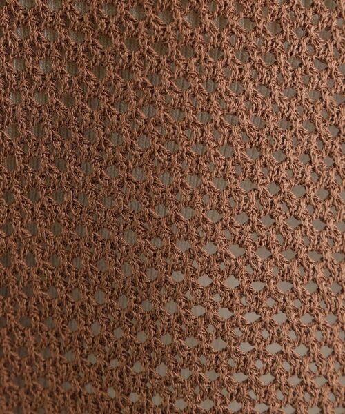 grove / グローブ カーディガン・ボレロ | ワイドスリーブメッシュカーディガン | 詳細12