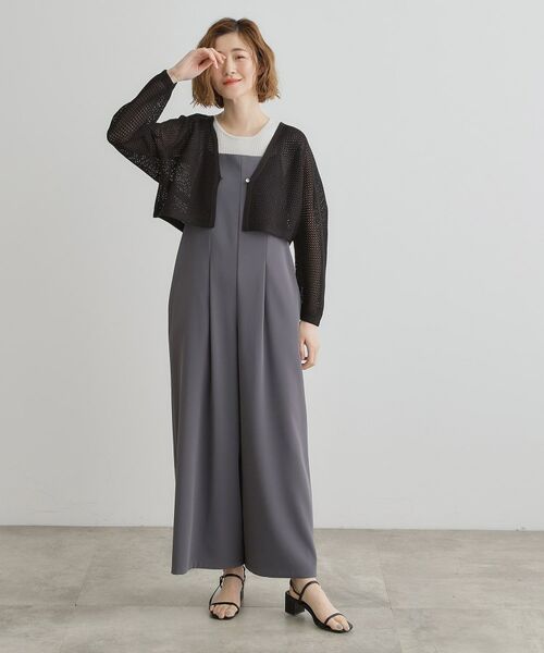 grove / グローブ カーディガン・ボレロ | ワイドスリーブメッシュカーディガン | 詳細7