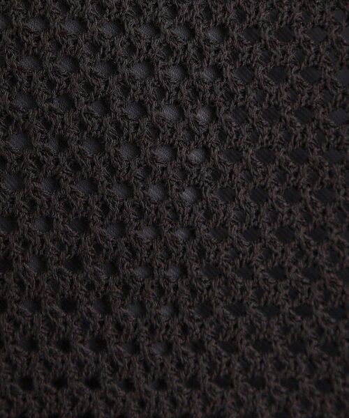 grove / グローブ カーディガン・ボレロ | ワイドスリーブメッシュカーディガン | 詳細8