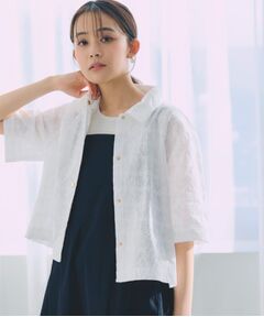 grove / グローブ テーラードジャケット | 刺繍レースショートジャケット