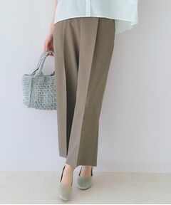 grove / グローブ ショート・ハーフ・半端丈パンツ | 【夏に嬉しい機能付き】リネンライクベルトワイドパンツ