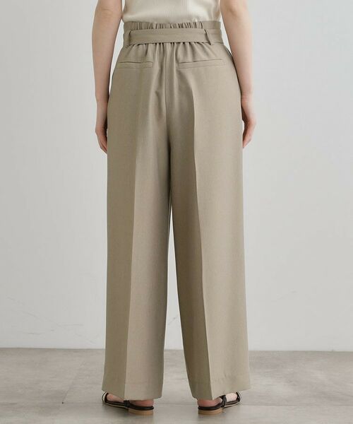 grove / グローブ パンツ | デニムライクベルト付きワイドパンツ | 詳細16