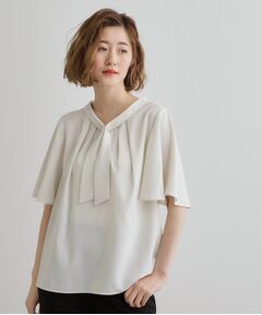 grove / グローブ シャツ・ブラウス | 【華やか】パール調ピン付きボウタイブラウス