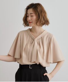 grove / グローブ シャツ・ブラウス | 【華やか】パール調ピン付きボウタイブラウス