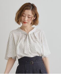 grove / グローブ シャツ・ブラウス | 【華やか】パール調ピン付きボウタイブラウス