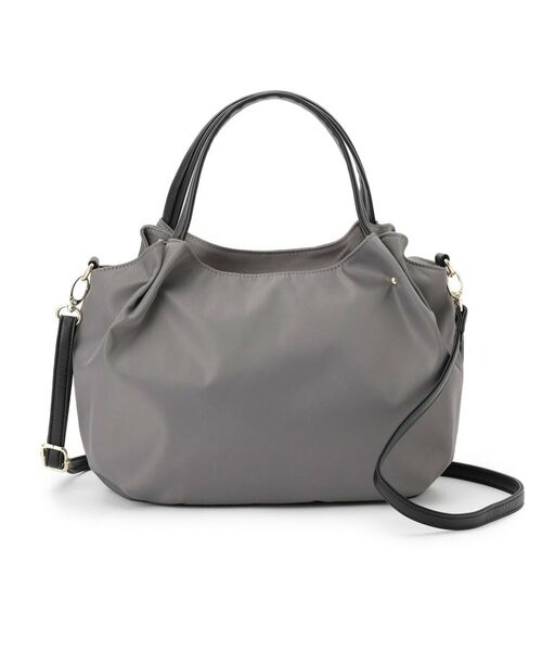 grove / グローブ トートバッグ | 【晴れの日も雨の日も】撥水タック3層2WAYトート | 詳細14