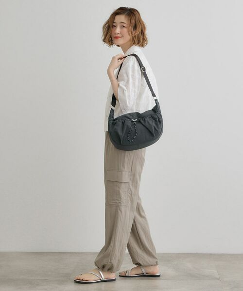 grove / グローブ ショルダーバッグ | ドロストポケットナイロンショルダー | 詳細2