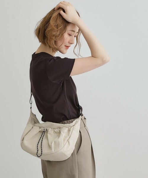 grove / グローブ ショルダーバッグ | ドロストポケットナイロンショルダー | 詳細5