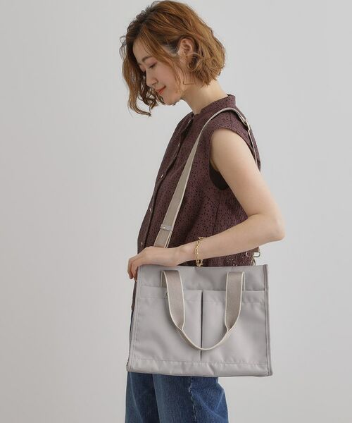 grove / グローブ トートバッグ | 【A4・軽量】ポリキャンダブルフェイス2WAYトート | 詳細2